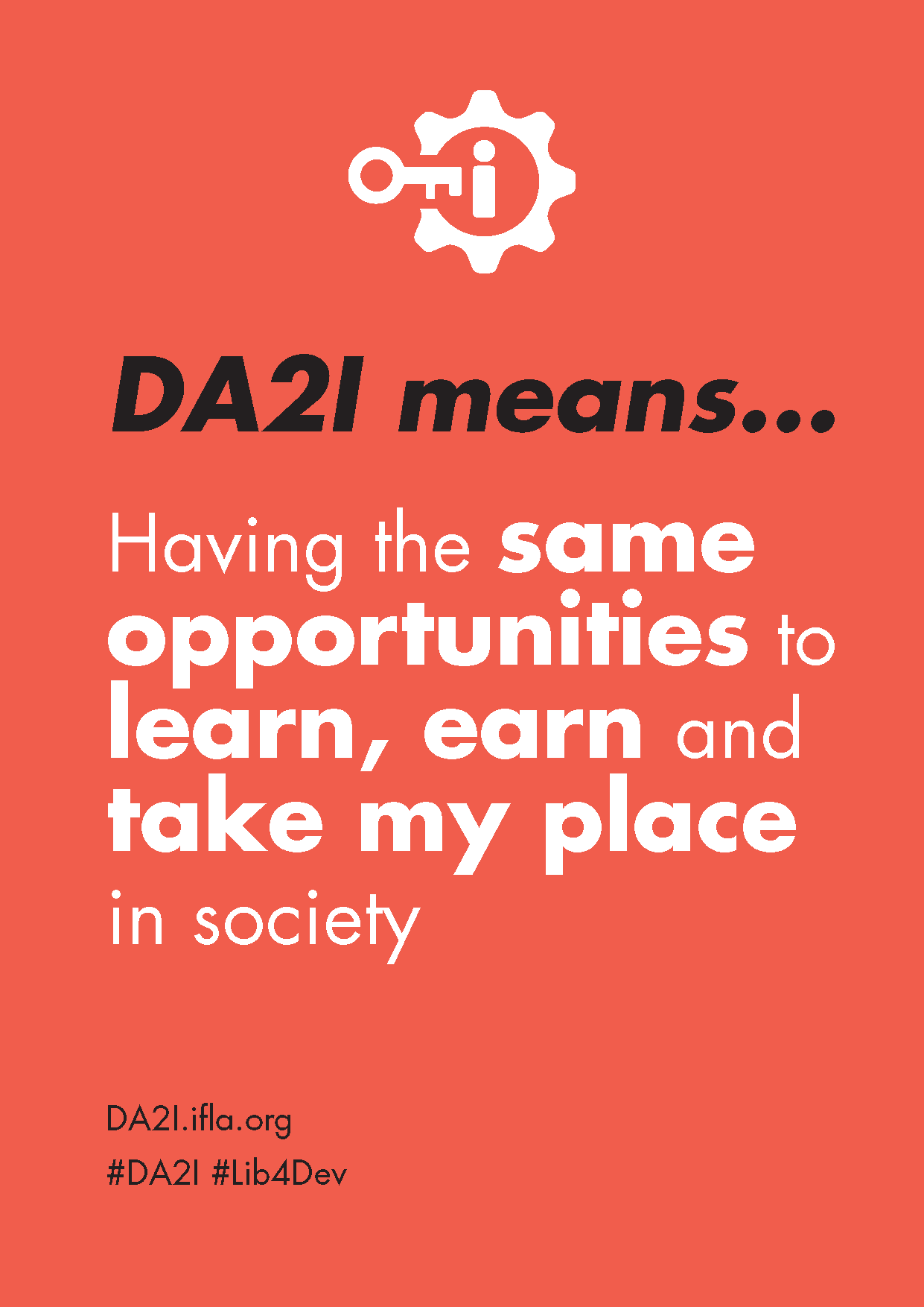 DA2I Postcard: SDG 5 Gender equality